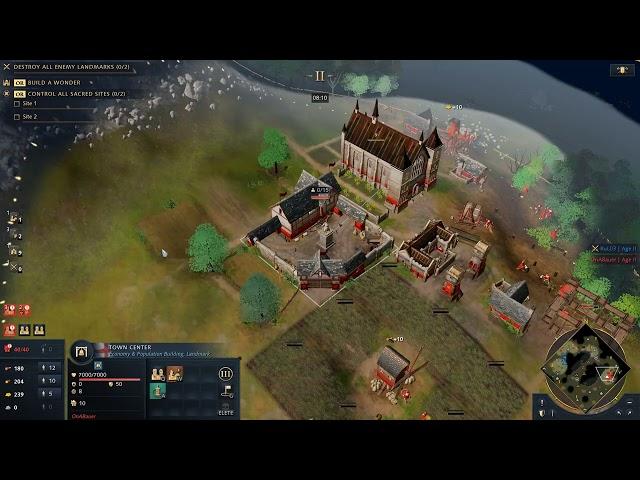 Age of Empires IV Season 3 ranked 1v1 - Game 74 - English vs. Holy Roman Empire - Victory