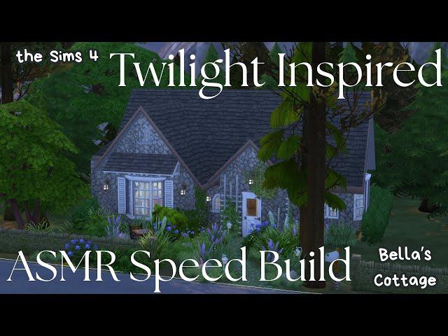 Ts4: Bella's Cottage | ASMR Speed Build *NO TALKING*