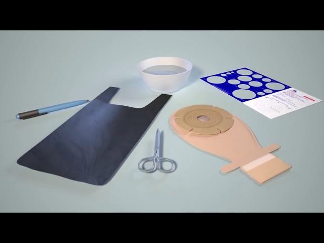 Preparing a One-Piece Stoma Bag | Salts Healthcare