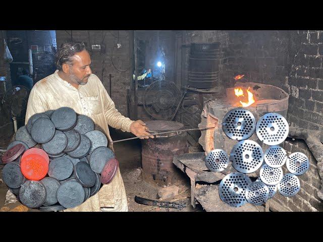 Amazing Manufacturing Process of making# *Meat Grinder Plate* #....don't forget to watch