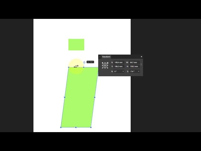 Using the Transform Panel in Affinity Photo