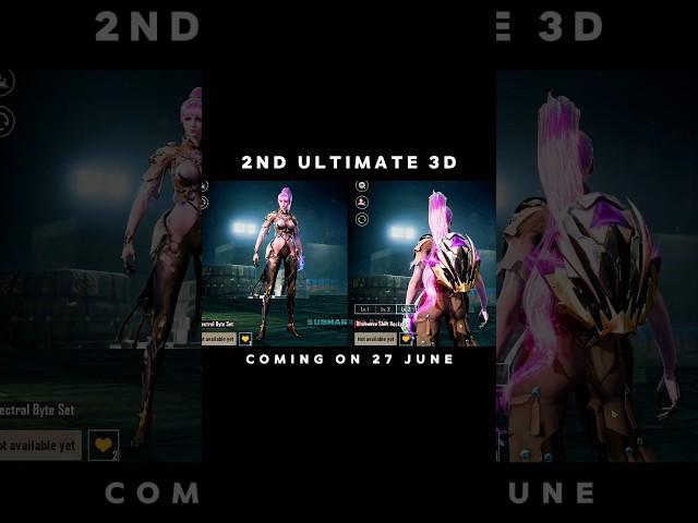 New Ultimate Crate Opening With New Ultimate Set & PP19 Bizon Skin In Pubg Mobile 3.8 Update #shorts