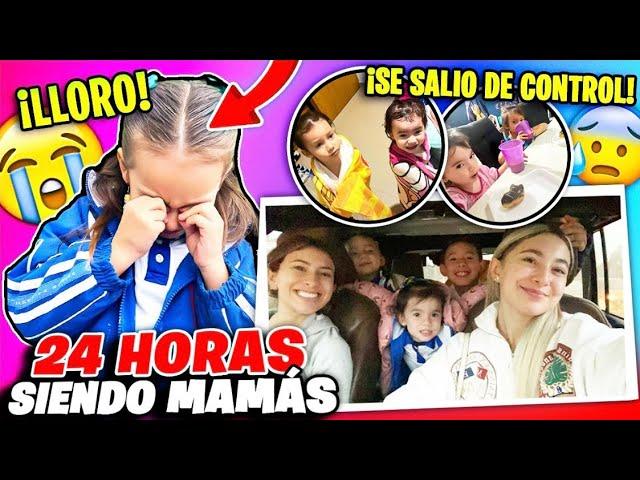 24 HORAS SIENDO MAMÁS EN DIA DE ESCUELA  | Hermanas JM con @losmolinaoficial