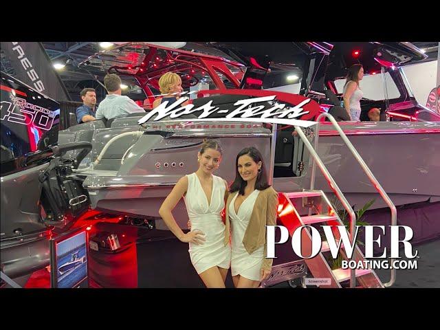 Power Boating Canada  visits the Nor-Tech booth at the Miami Boat Show 2022