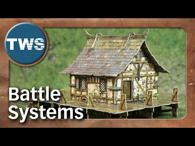 Review: Fantasy Wargames Terrain by Battle Systems/ paper craft (tabletop, wargaming, TWS)