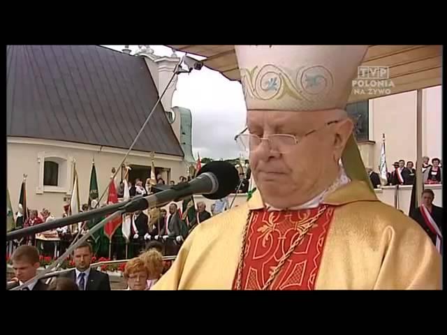 Homilia ks. bp Józefa Zawitkowskiego - 1 września 2013, cz.1