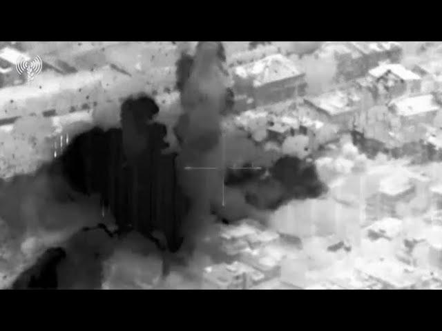 VIDEO: IDF launches airstrikes targeting Hezbollah sites in the south