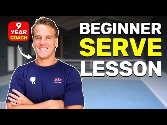 Beginner Pickleball Serve Lesson
