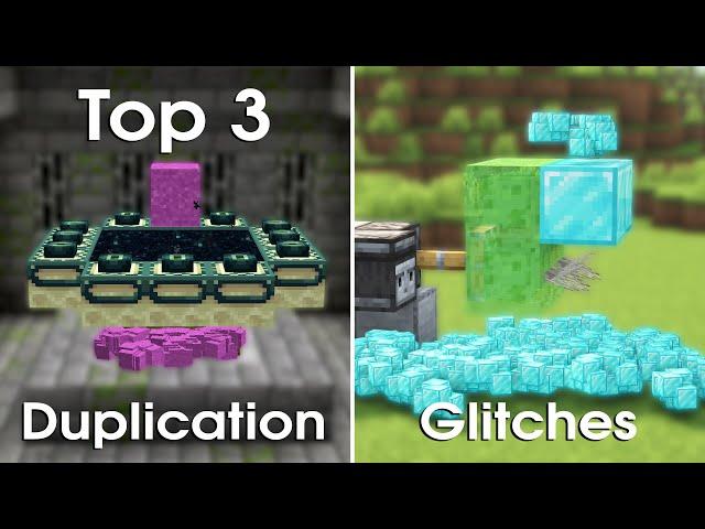 TOP 3 BEST WORKING DUPLICATION GLITCHES in Minecraft 1.21.4