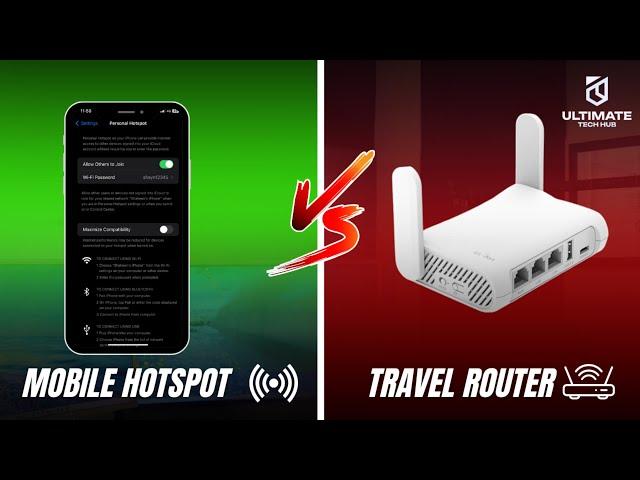 POCKET ROUTER OR MOBILE  HOTSPOT? - WHICH ONE IS BETTER FOR TRAVEL?