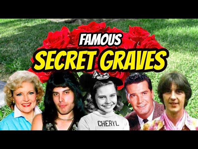 10 Celebrities Buried In SECRET or UNKNOWN Graves!