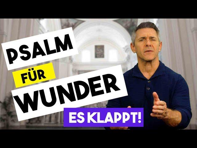 HÖREN Sie sich diesen Psalm vor dem Schlafengehen an und sehen Sie, was passiert!