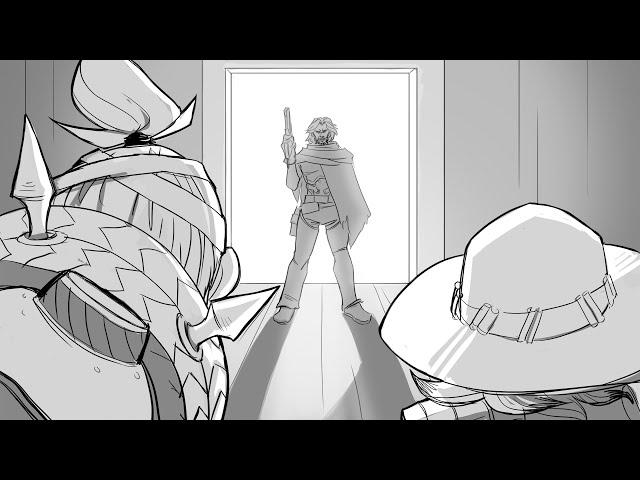 Overwatch: Junkrat Steals Mccree's Hat