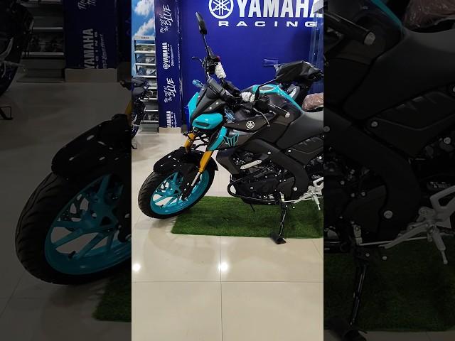 Let's check it out  Digital meter New 2024 Yamaha MT15 in Blue black colour #bike #trending #mt15