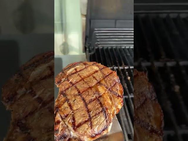 Cooking Ribeye with Brussels Sprouts for Dinner