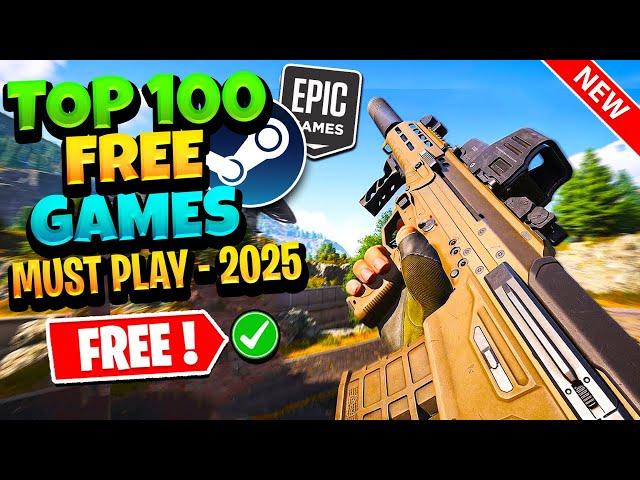 Top 100 Best FREE PC Games to Play in 2025 (Steam, Epic & More)