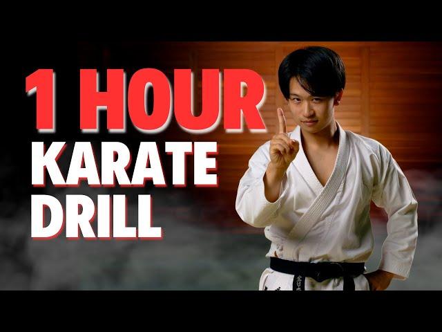 1 Hour Karate Workout Video!