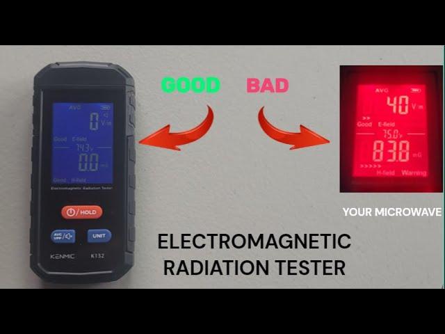 Electromagnetic Radiation tester | JoeteckTips