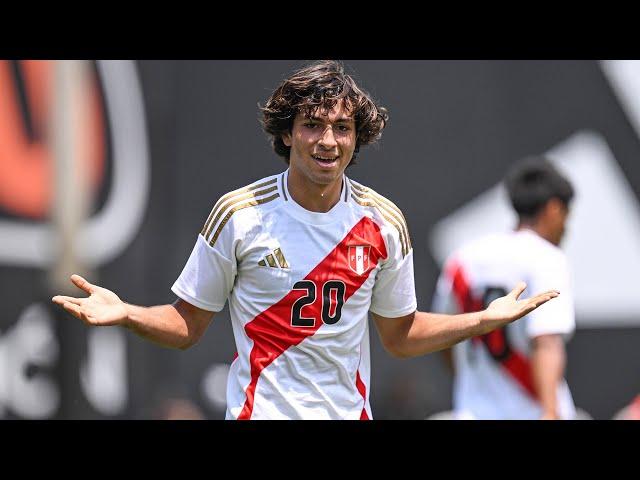 Sub 20: Perú 2-2 Ecuador a ras de cancha