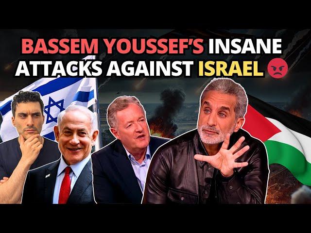 Bassem Youssef’s Insane Attacks Against Israel 