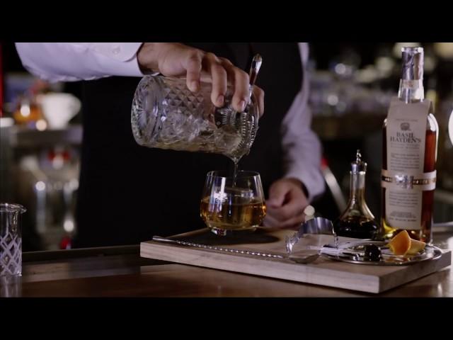 Eddie V's Cocktails - Smoked Old Fashioned