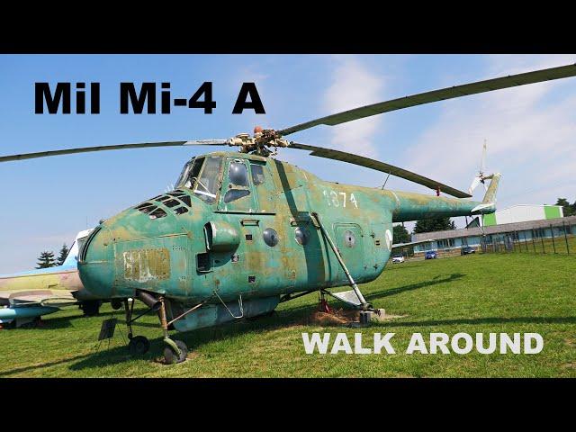 Mil Mi-4 A | walk around | 4K | Aviation Museum Kunovice 2021