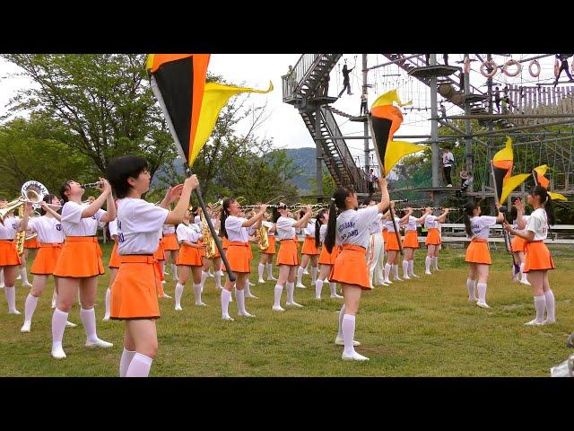 Blumen Hügel Parade 2024（14:00～）/ Kyoto Tachibana SHS Band（Apr 29,  2024）