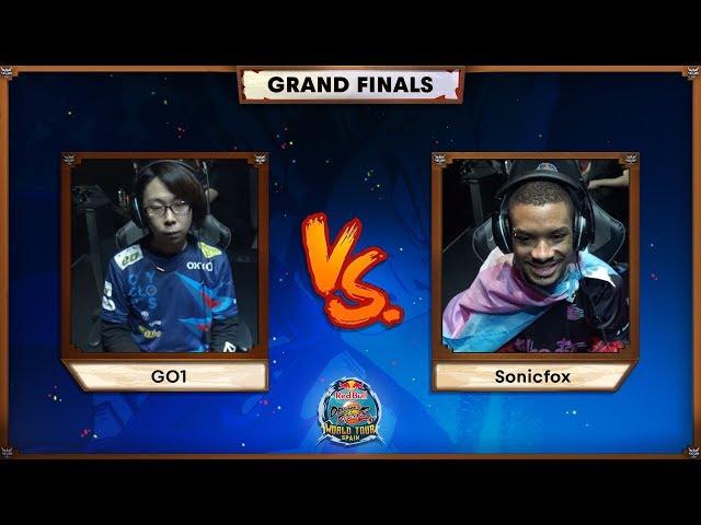GO1 vs Sonicfox (GRAND FINALS) | Red Bull DBFZ World Tour Spain