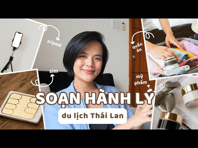 Du lịch Thái Lan tự túc cần đem theo những gì?  | Tối giản và đầy đủ