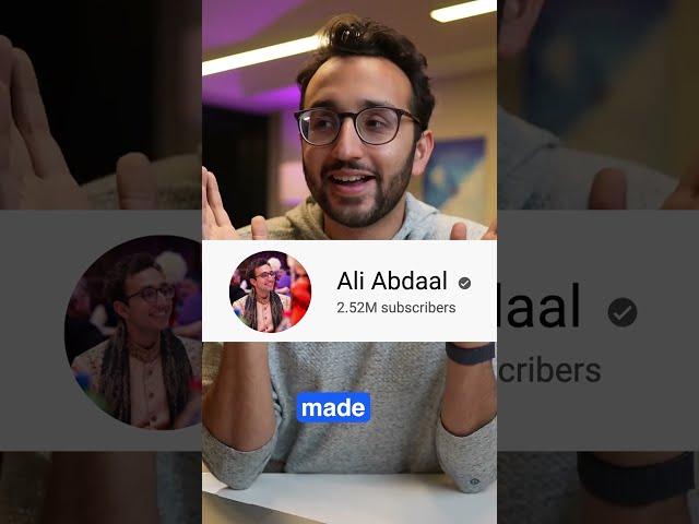 How Ali Abdaal made $4,000,000 #shorts