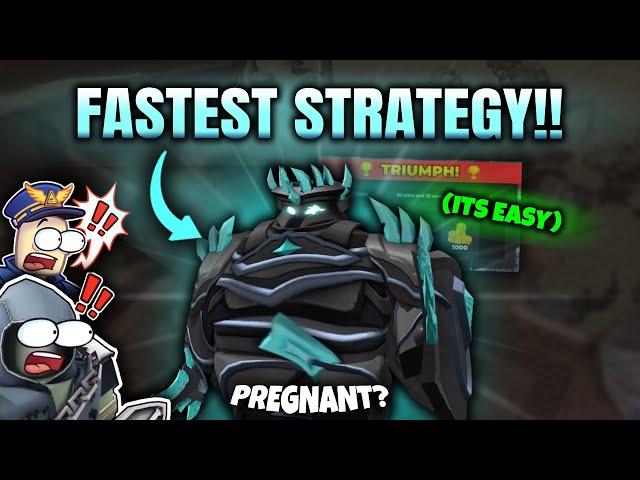 HOW TO BEAT FALLEN MODE IN TDS SOLO! (GUIDE) (Fastest Strategy) (Roblox)