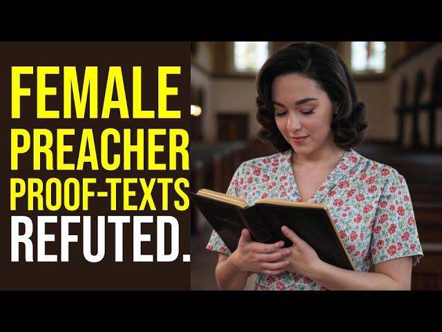 Female Preacher Prooftexts Considered and REFUTED