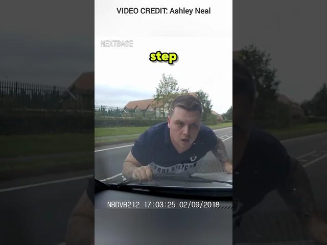 Road Raging Driver Gets Poetic Instant Karma!