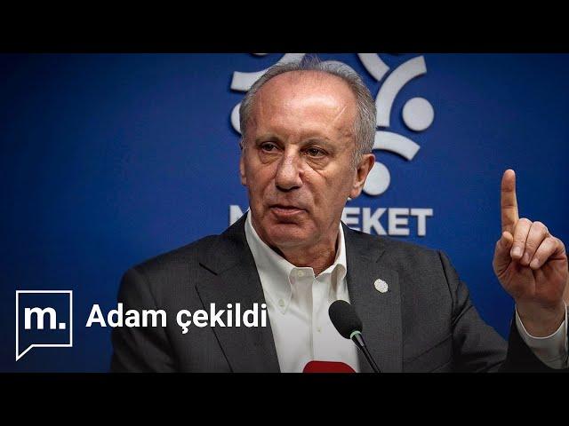 Muharrem İnce adaylıktan çekildi