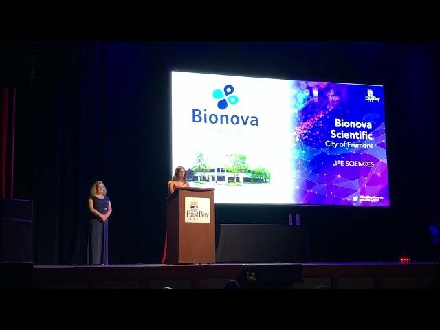 Areeba Asaduzzaman & Sandra Moreira, Bayer Award Life Sciences EBIA 2022 to Eikon Therapeutics