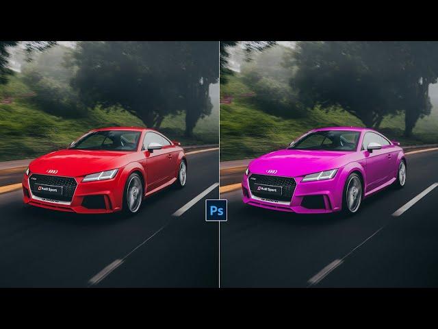 How to Change Car Color in Photoshop | Photoshop Tricks and Tips