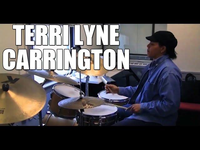 Terri Lyne Carrington (grammy award winner) - jazz drum solo | The DrumHouse