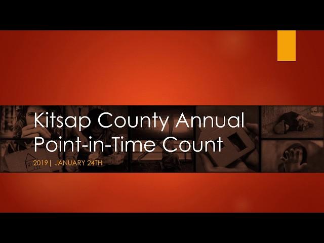 2019 Point in Time Count Training