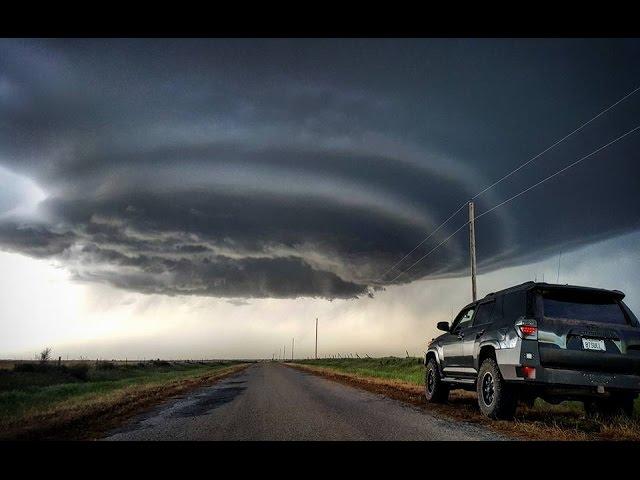 Brandon Sullivan LIVE Storm Chase Texas Panhandle - 4/15/2016
