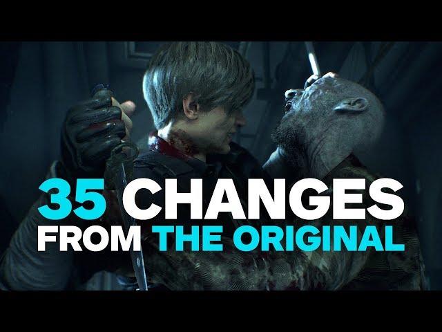 Resident Evil 2 Remake - 35 Changes From The Original