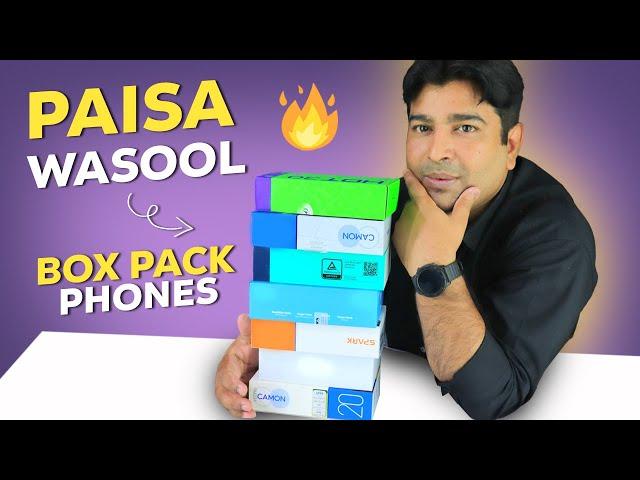 Best Paisa Wasool Phones For You 20k to 100k  In Box Packed Category - My Top Picks