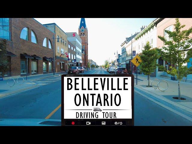 Belleville, Ontario Drive: A Scenic 4K Journey Through Quinte's Charming Cityscape 