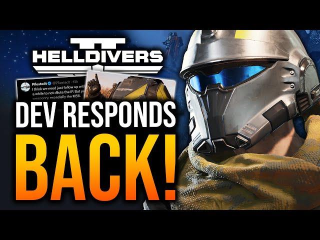 Helldivers 2 - Dev Speaks on Backlash! Secrets & Mission News!