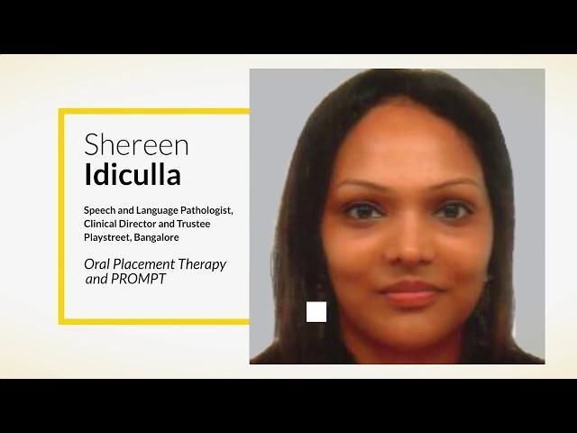 Oral Placement Therapy and PROMPT for Autsim | Shereen Idiculla