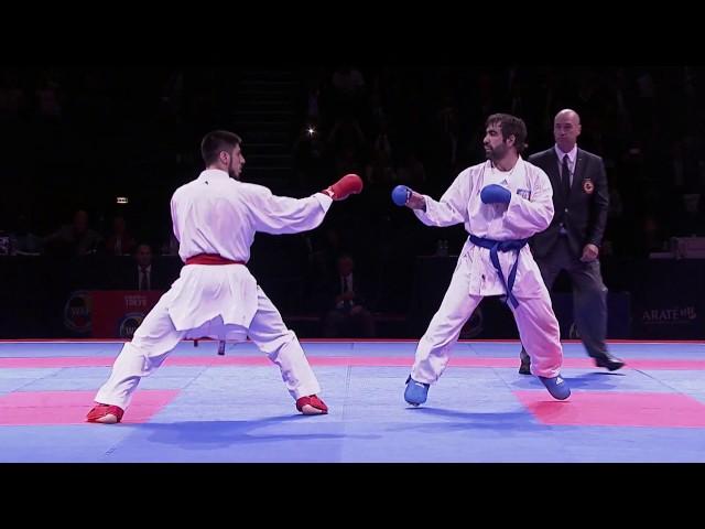 Rafael Aghayev vs Erman Eltemur. FINAL. European Karate Championships 2016 | WORLD KARATE FEDERATION