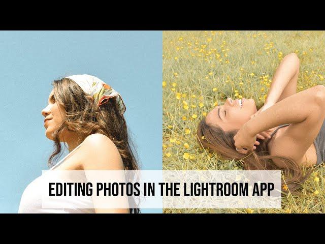 How I edit photos MINIMAL/WARM AESTHETIC: Easy Lightroom App Tutorial!