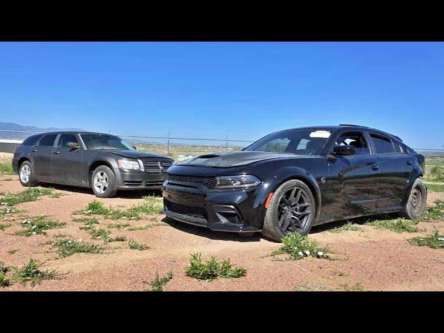 CUTTING UP The LAST JAILBREAK CHARGER HELLCAT EVER MADE and TURNING It Into a 1 of 1 Dodge Magnum!