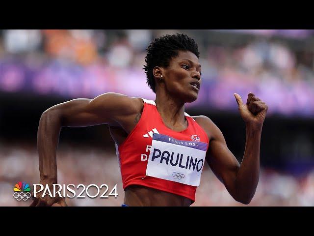 Marileidy Paulino LEADS THE PACK to win 400m in Olympic record | Paris Olympics | NBC Sports