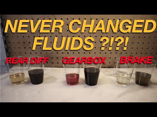 Why you need to regularly change the fluids in your car! Project E34 Part 7