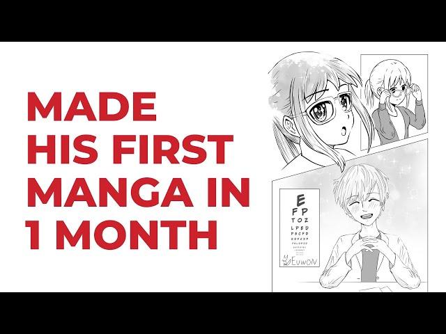 How This Software Developer Joined 2 Manga Contests with ZERO Experience